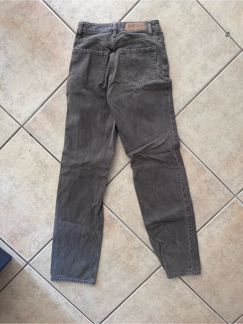 Vintage-Style pacsun High Waist Gray Jeans